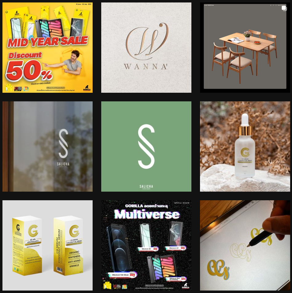 Thara Design portfolio work